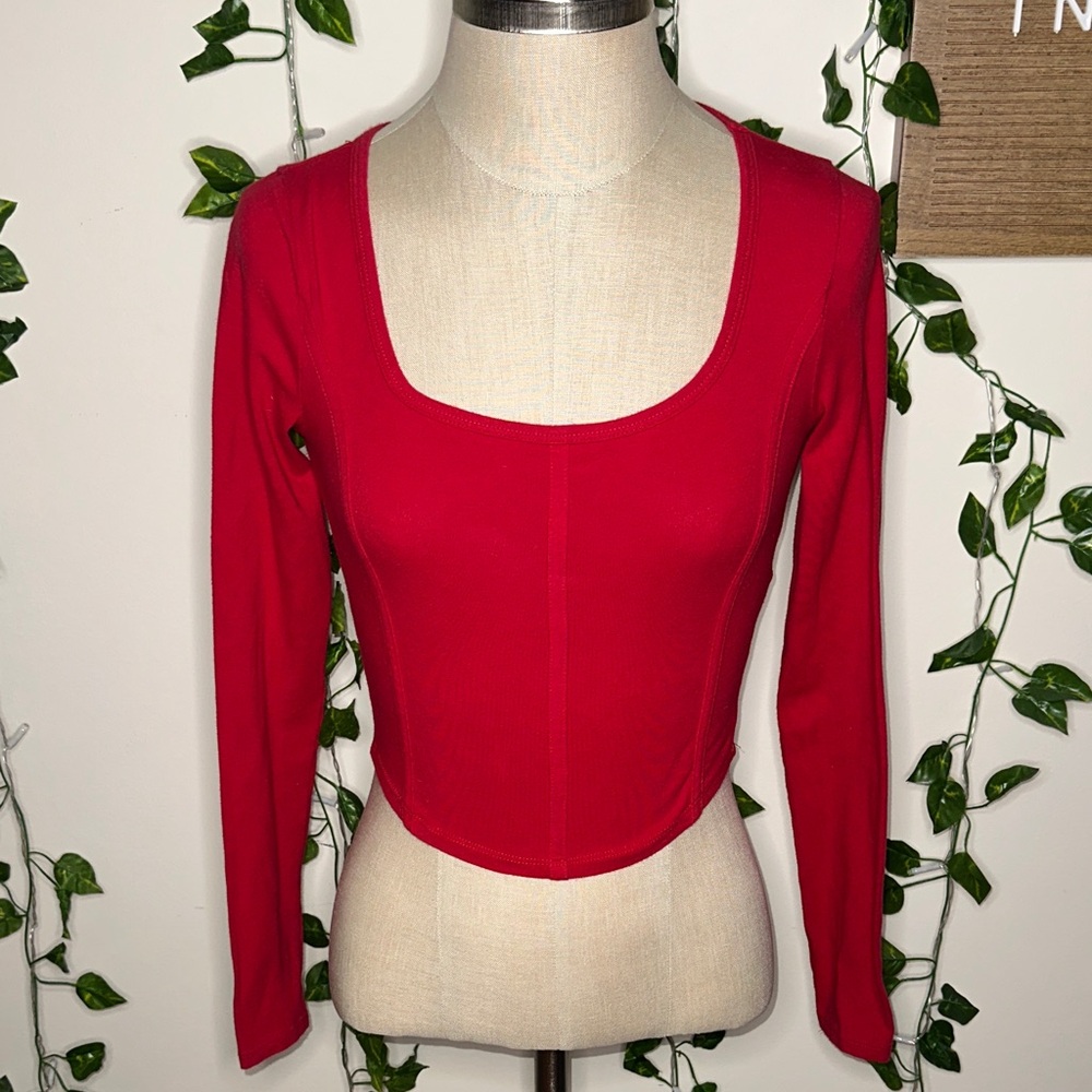Hollister Must- Have Collection Long sleeve Baby Tee
